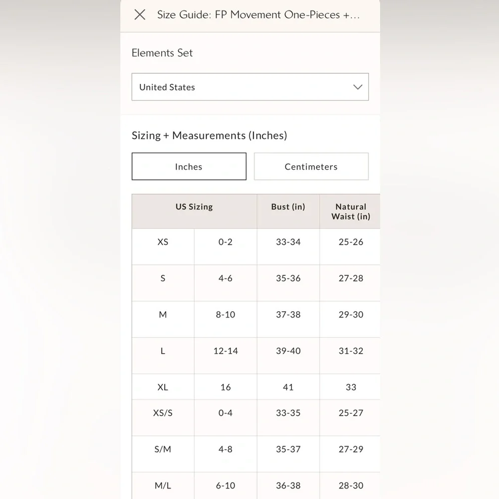 Free People Movement ~Elements Set ~ XS ~ Tan/Camel ~ * NWT * - Picture 6 of 10